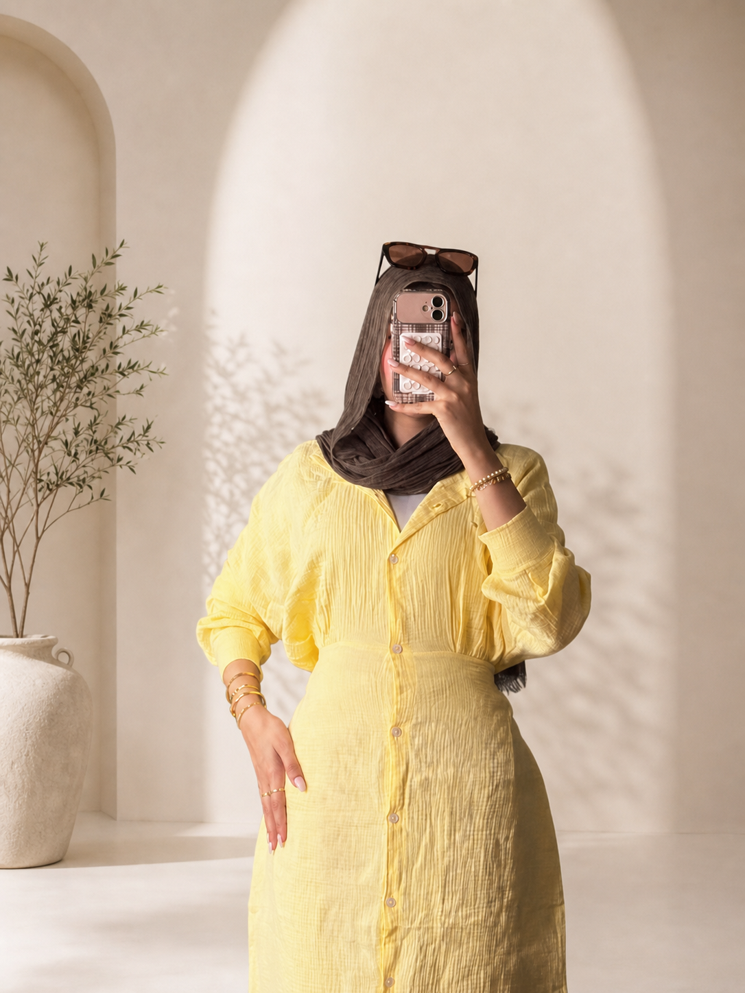 Shirt Dress – Soft Crinkle Cotton Collection 🤍