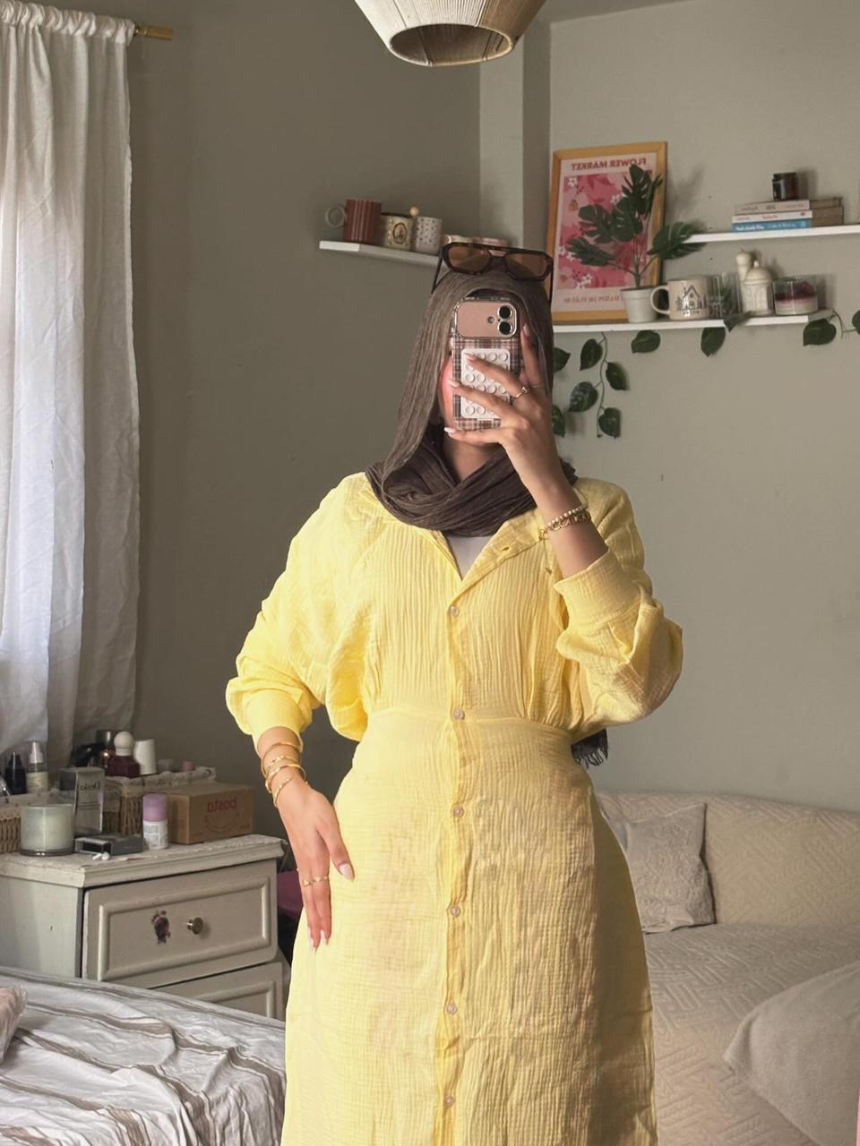 Shirt Dress – Soft Crinkle Cotton Collection 🤍