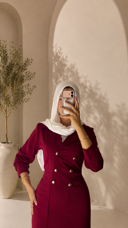 Blazer Dress – Premium Angelica Fabric