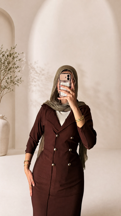 Blazer Dress – Premium Angelica Fabric